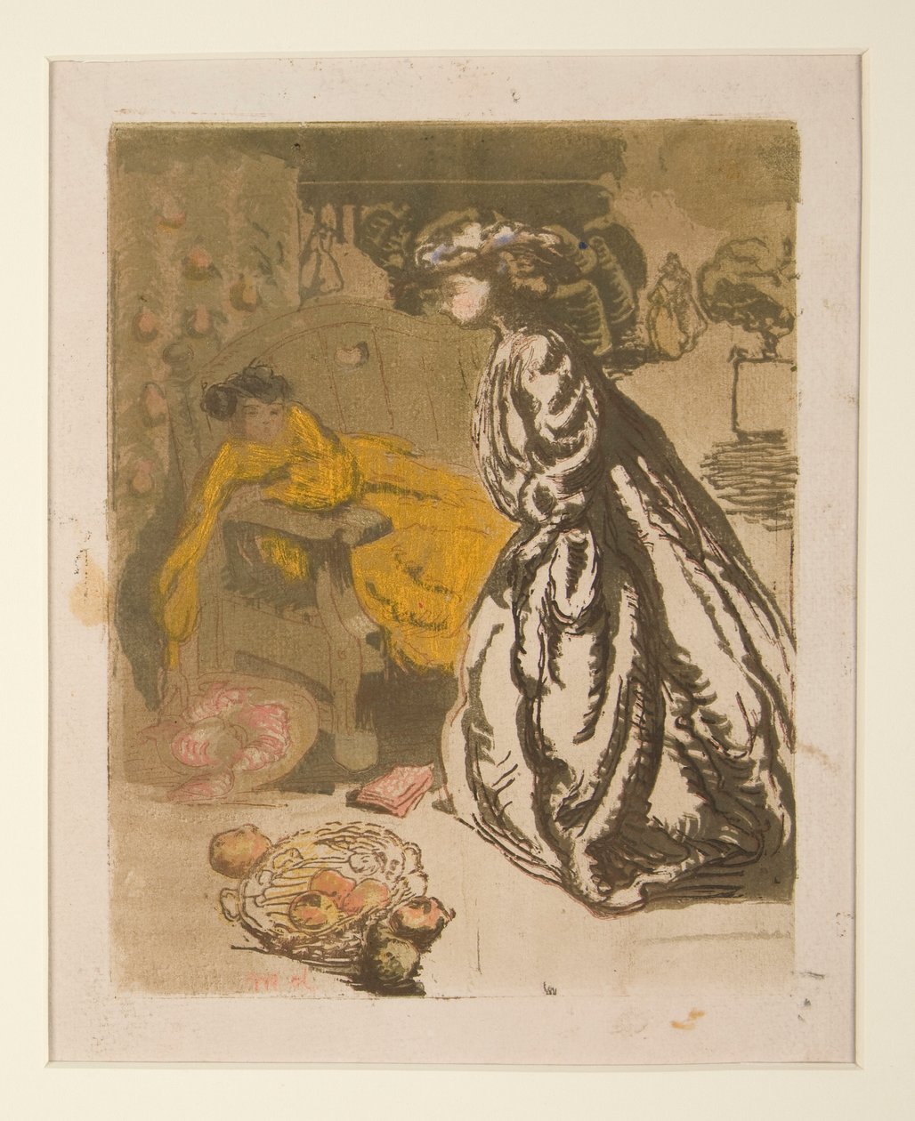 Bir Parkta İki Kadın by Maurice Delcourt