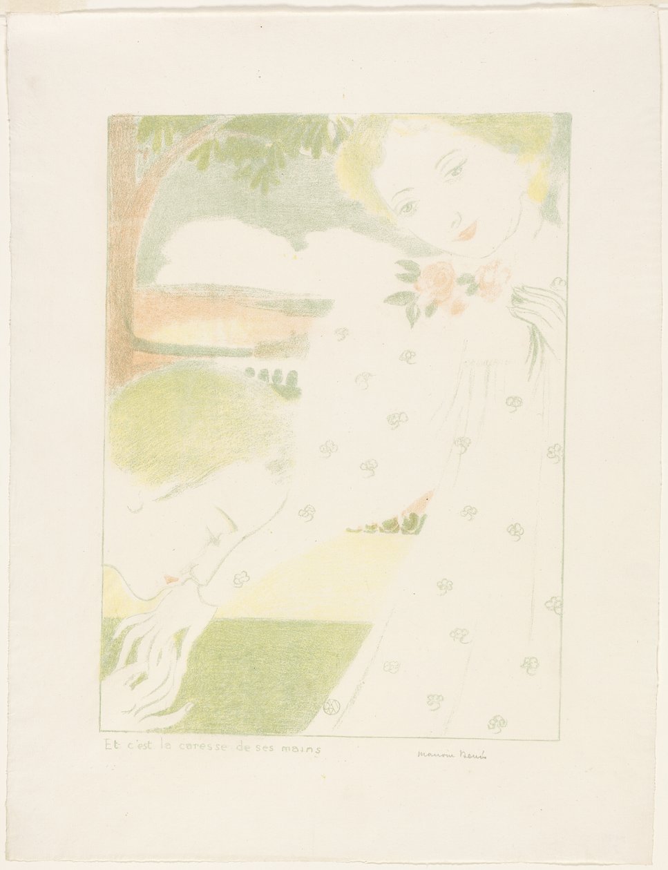 Ve Ellerinin Okşamasıdır, Aşktan sekizinci tabak by Maurice Denis