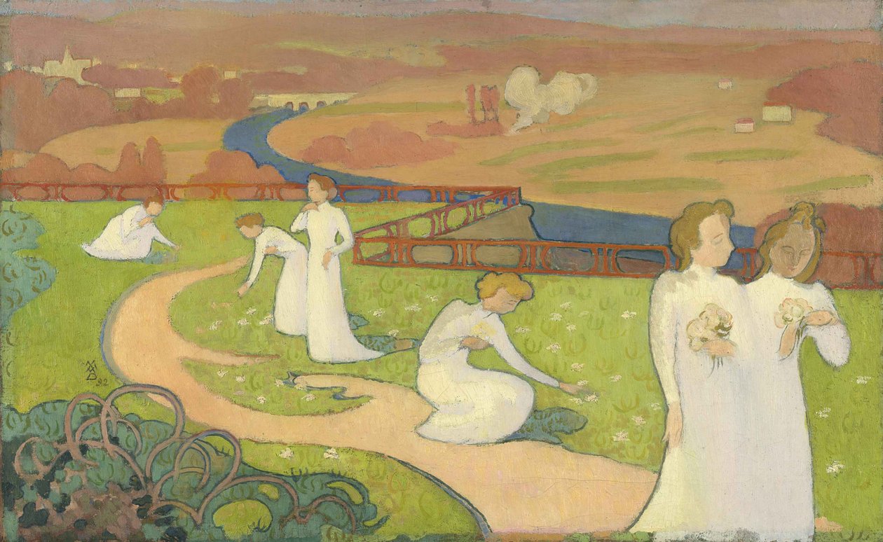 Nisan, 1892. by Maurice Denis