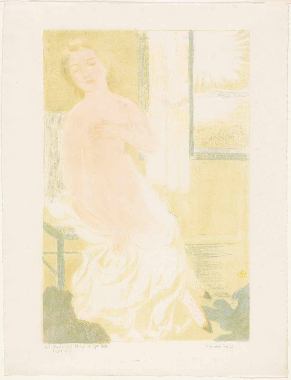 Ama Çok Hızlı Atan Kalptir, Aşktan on iki levha by Maurice Denis