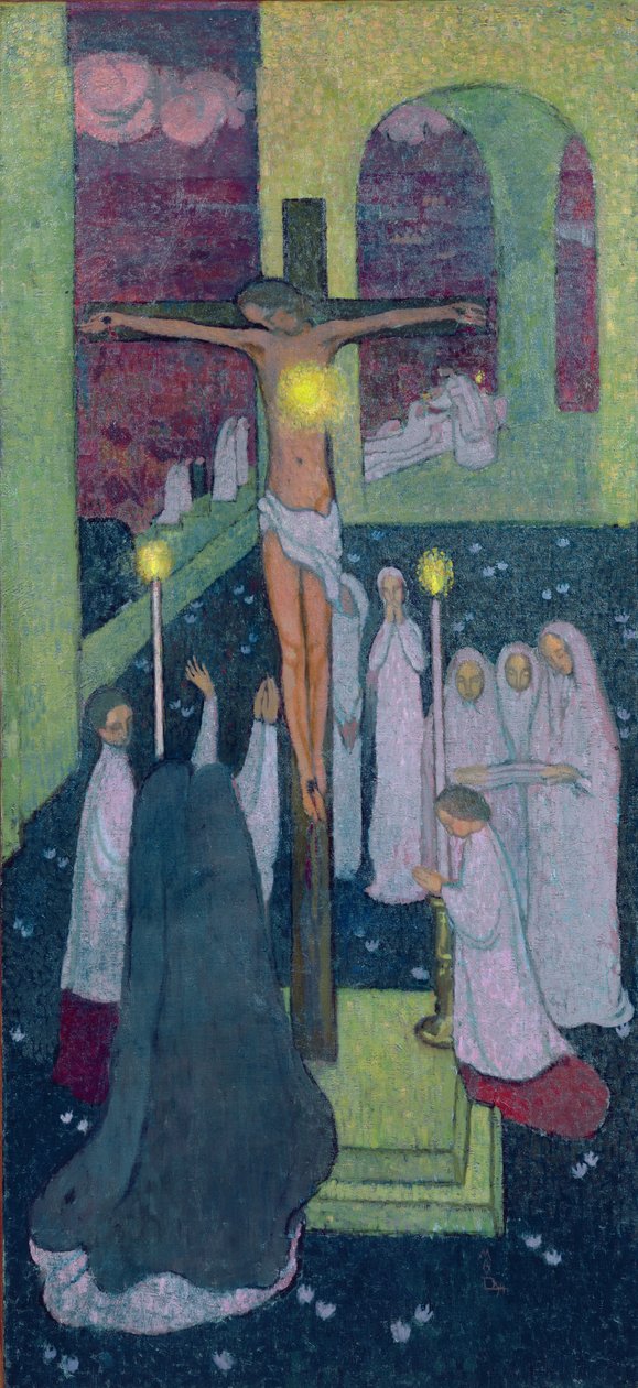 Çarmıha Gerilmiş Kutsal Kalp, 1894 by Maurice Denis