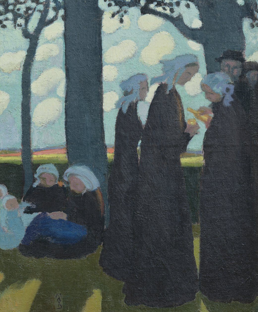 Binic yakınlarında akşam, 1895 dolayları by Maurice Denis