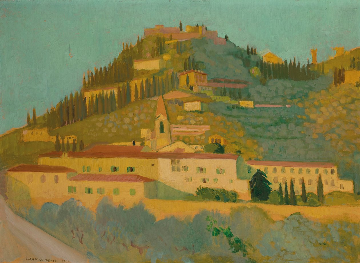 Fiesole, 1931. by Maurice Denis