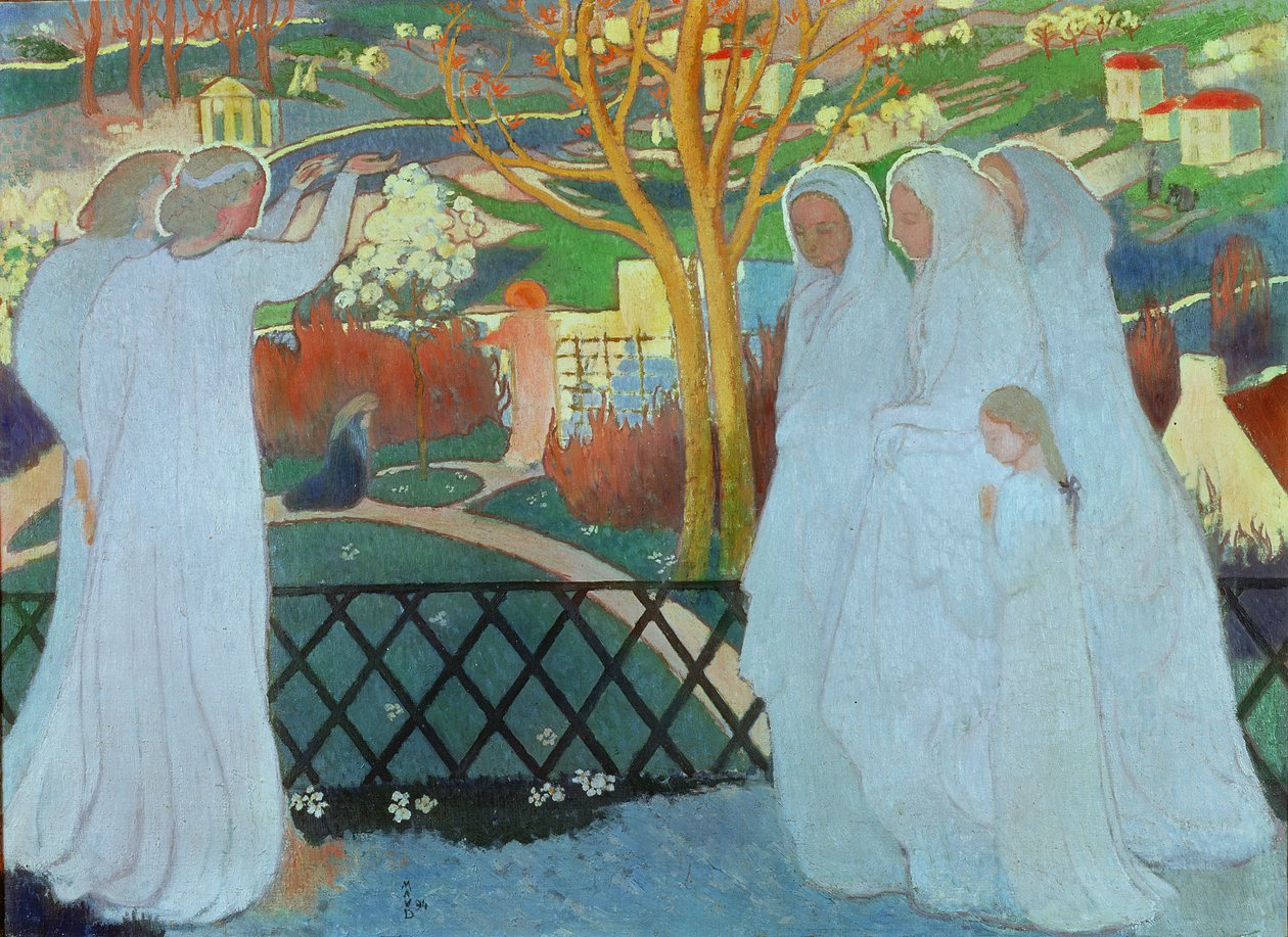 Mezardaki Kutsal Kadınlar, 1894 by Maurice Denis