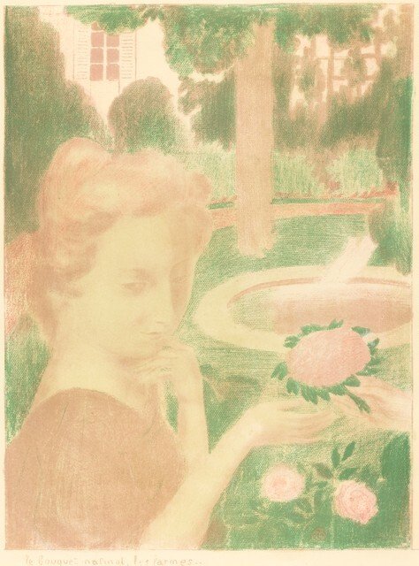 Sabah buketi, gözyaşları by Maurice Denis