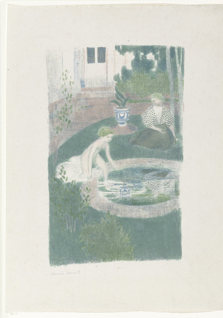 Çeşmedeki yansıma by Maurice Denis