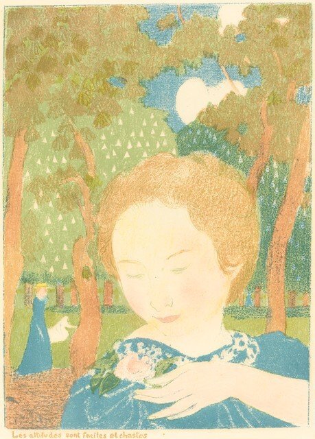 Tutumlar kolay ve iffetlidir by Maurice Denis