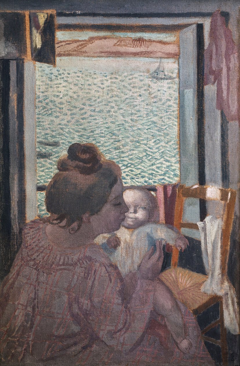 Pencerede annelik by Maurice Denis