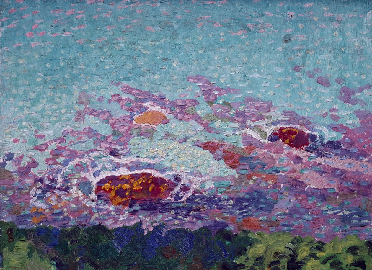 Okyanus Kıyısı. by Maurice Denis
