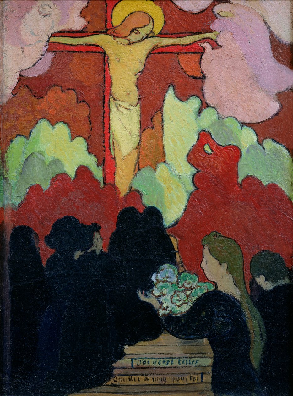Calvary'de Teklif, 1890 dolayları (tuval üzerine yağlı boya) by Maurice Denis