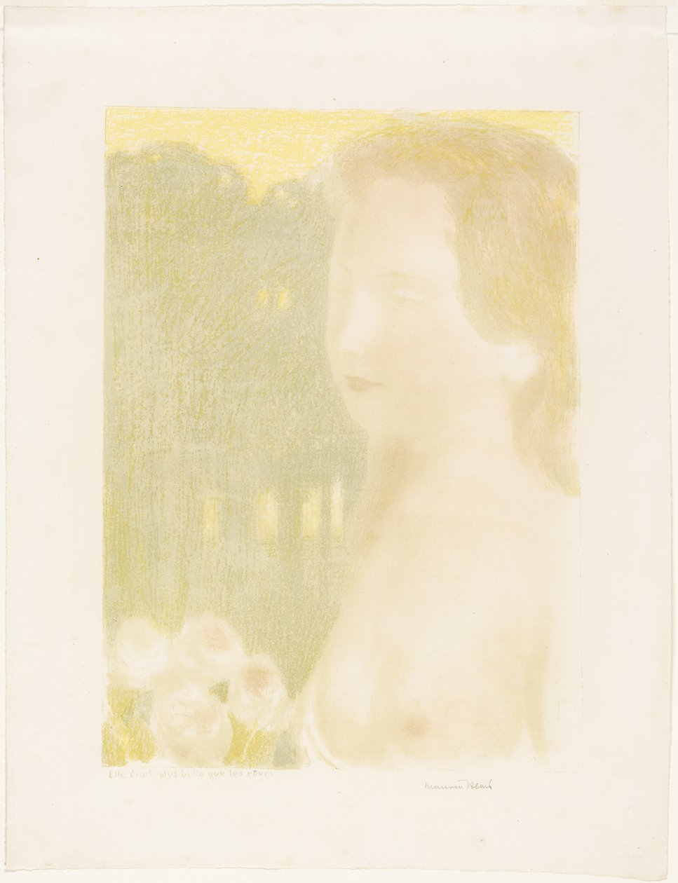 O Rüyalardan Daha Güzeldi, Aşktan Yedinci Tabak by Maurice Denis