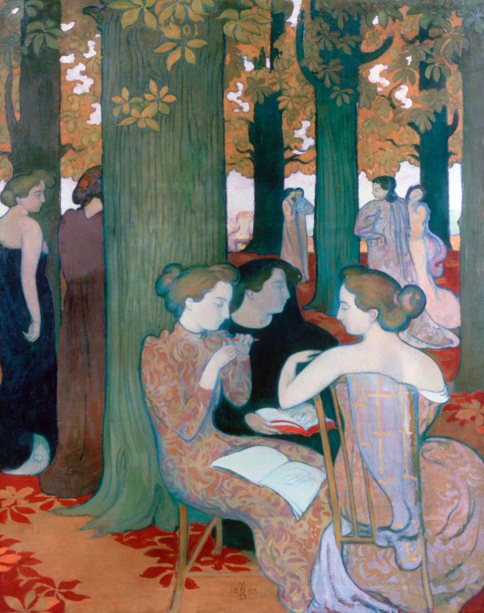 İlham Perileri, 1893 by Maurice Denis