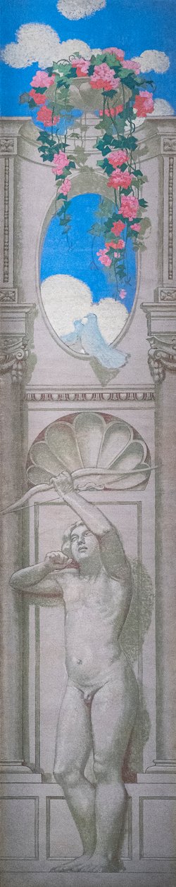 Ruhun Öyküsü, Panel IX. 1909 (tuval üzerine yağlı boya) by Maurice Denis