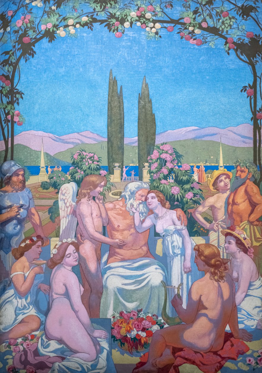 The Story of Psyche, Panel V. Jüpiter Psyche