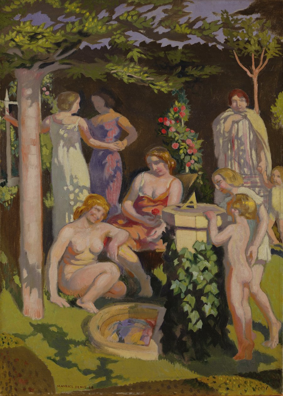 Güneş Kadranı, 1928 by Maurice Denis
