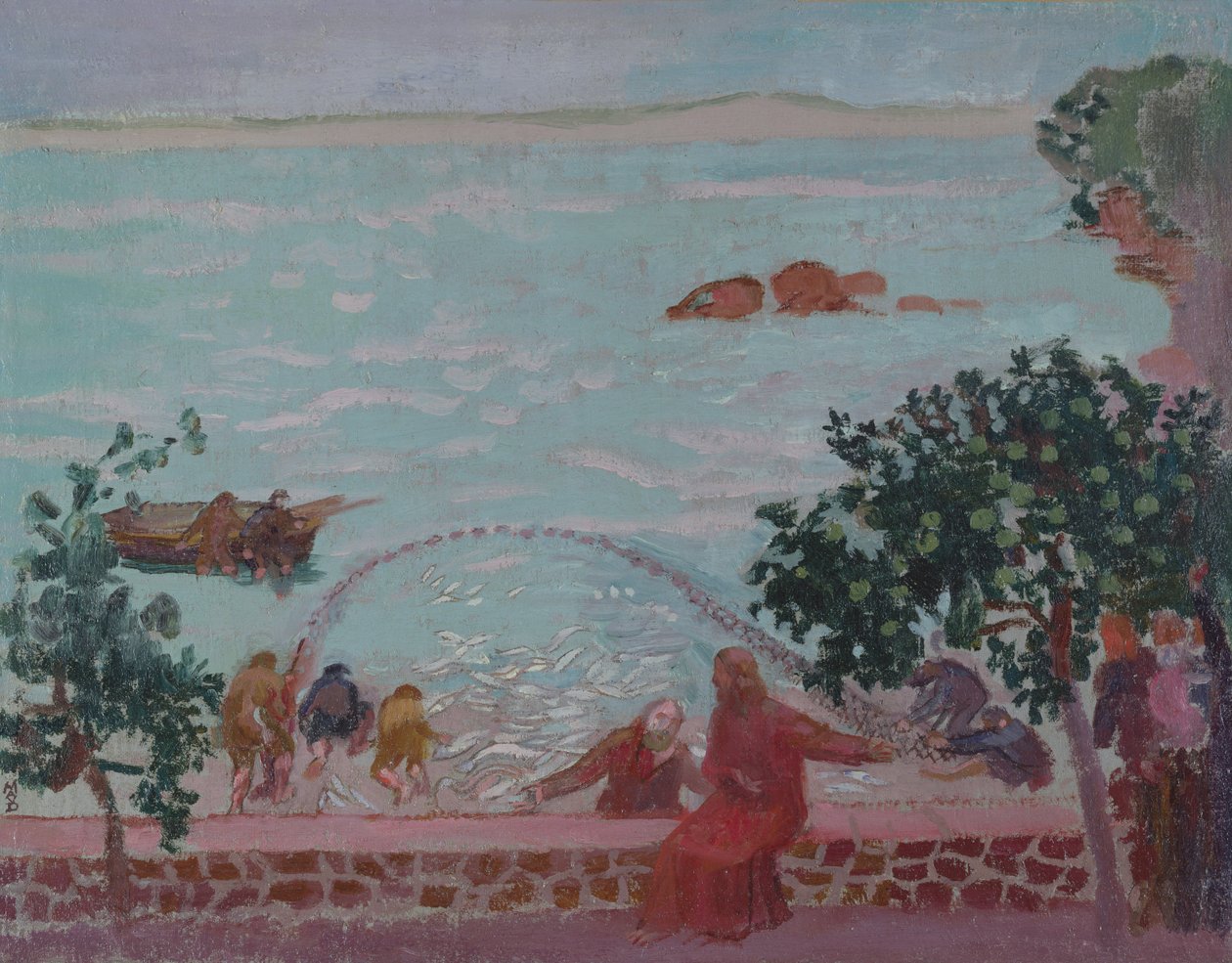 Balıkların mucizevi çekimi, c. 1910 by Maurice Denis