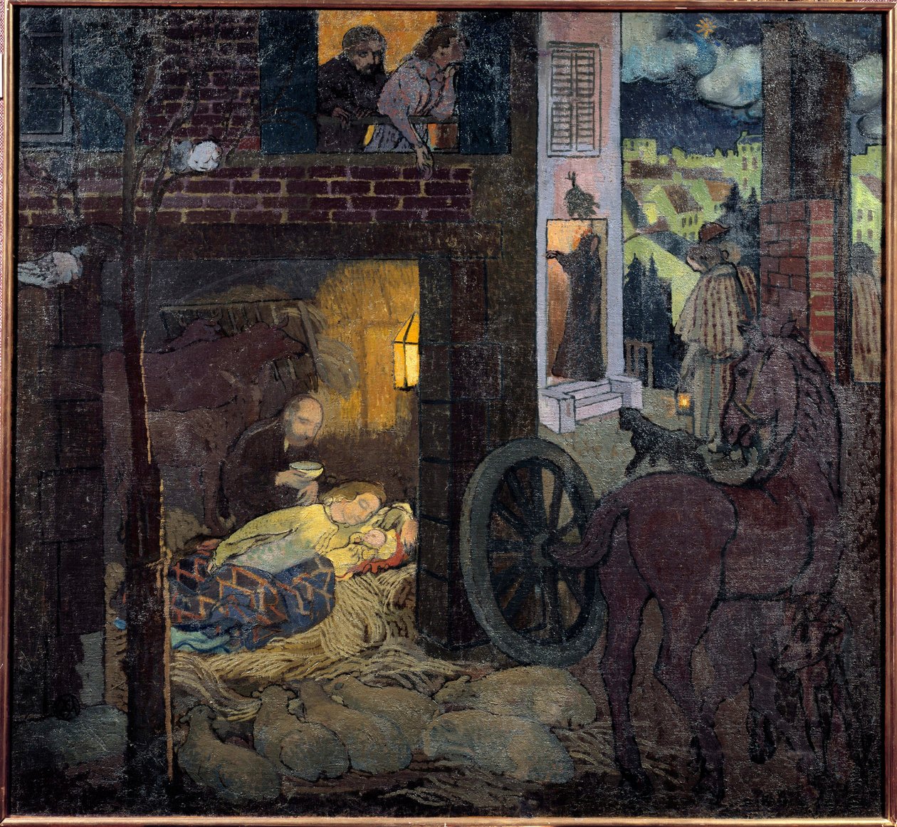 Doğuş, 20. yüzyıl (tuval üzerine yağlı boya) by Maurice Denis