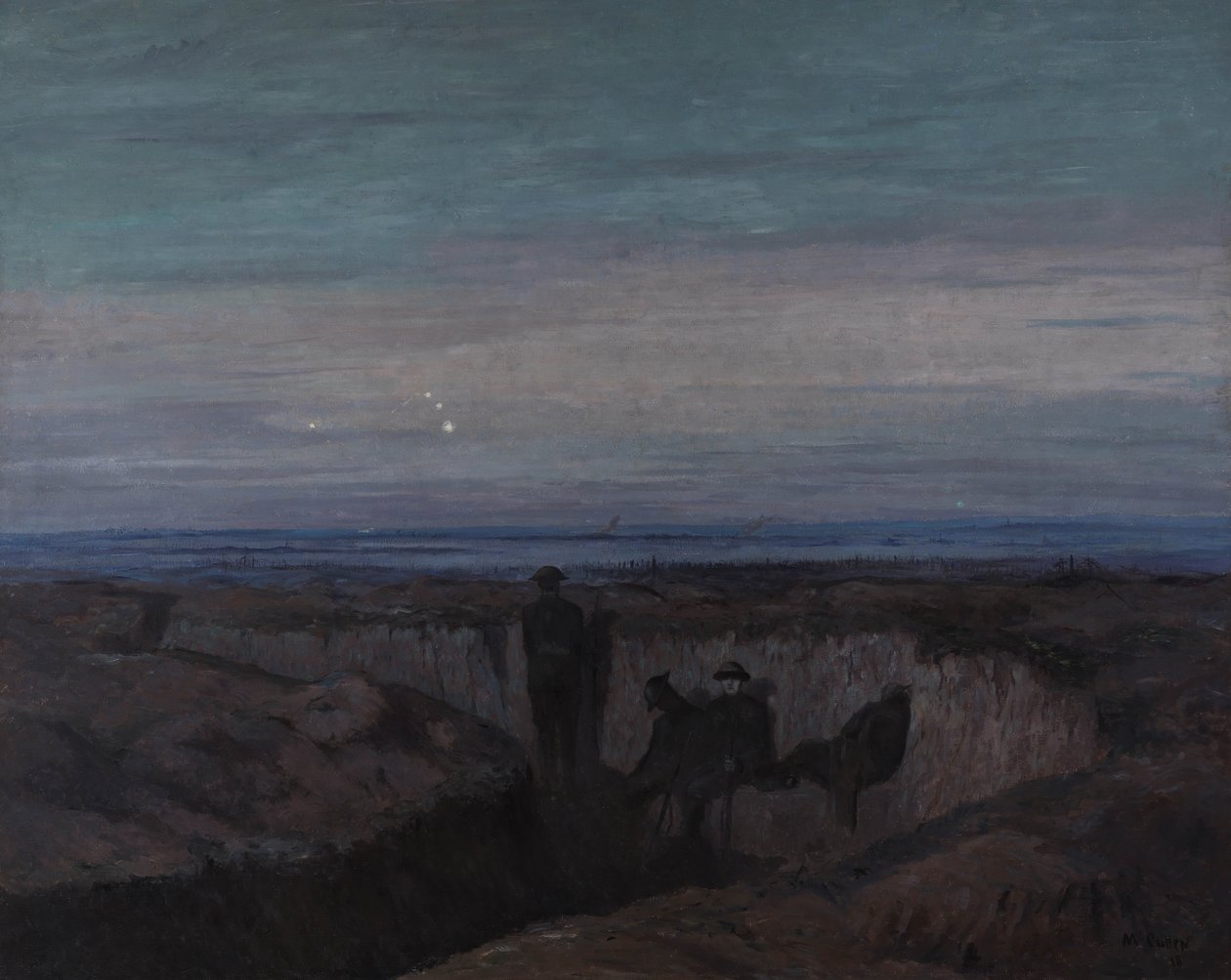 Ouse Siperinde Şafak, 1918 by Maurice Galbraith Cullen