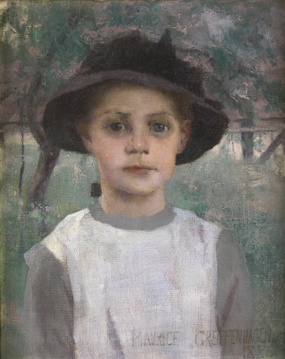 Genç Bir Kız, 1886 by Maurice Greiffenhagen
