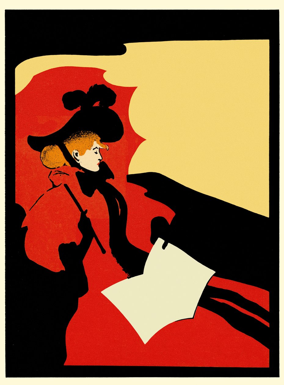 LIBERTY READER Poster yazısı olmadan işleme by Maurice Greiffenhagen