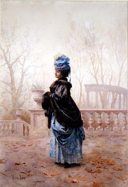 Zarif Bir Bayan by Maurice Leloir