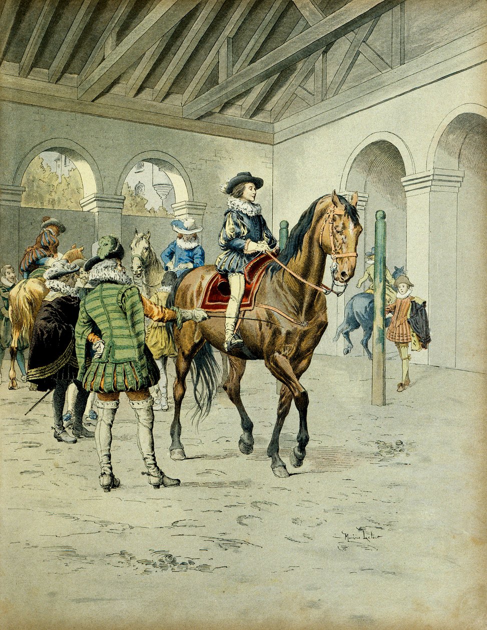 Fransa Tarihi: Kardinal Richelieu (Armand Jean du Plessis by Maurice Leloir
