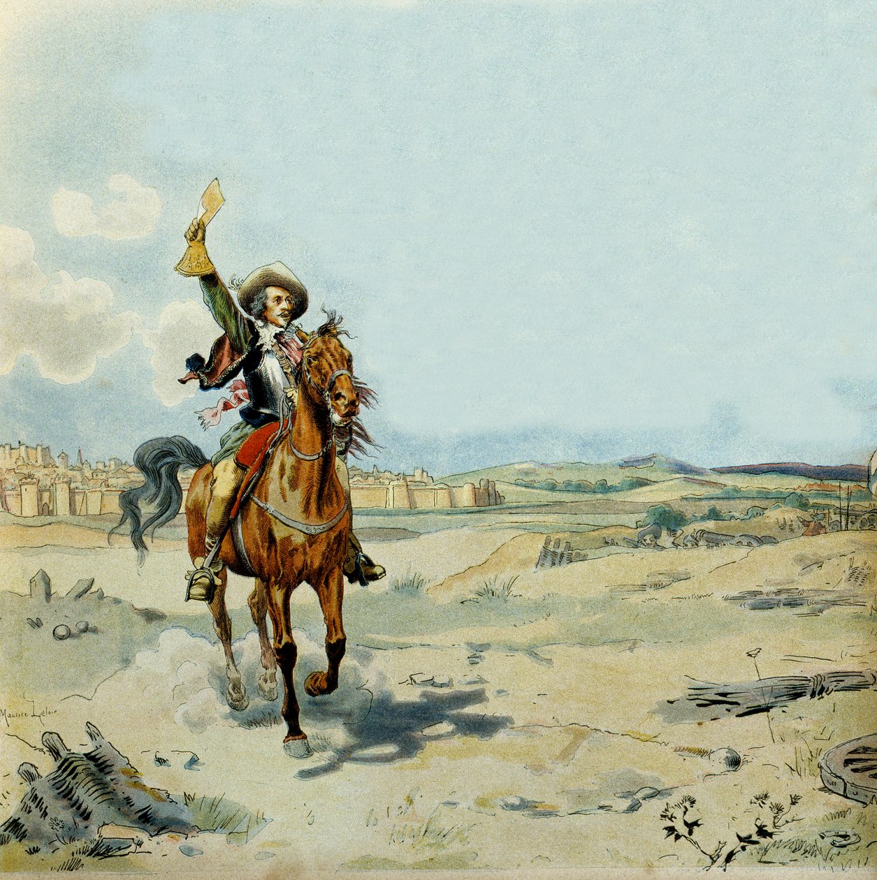 Fransa Tarihi: Jules Mazarin (Giulio Mazarini veya Mazzarini by Maurice Leloir