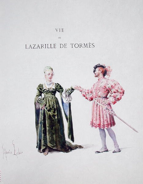 Bir Kadınla Lazarillo de Tormes, 