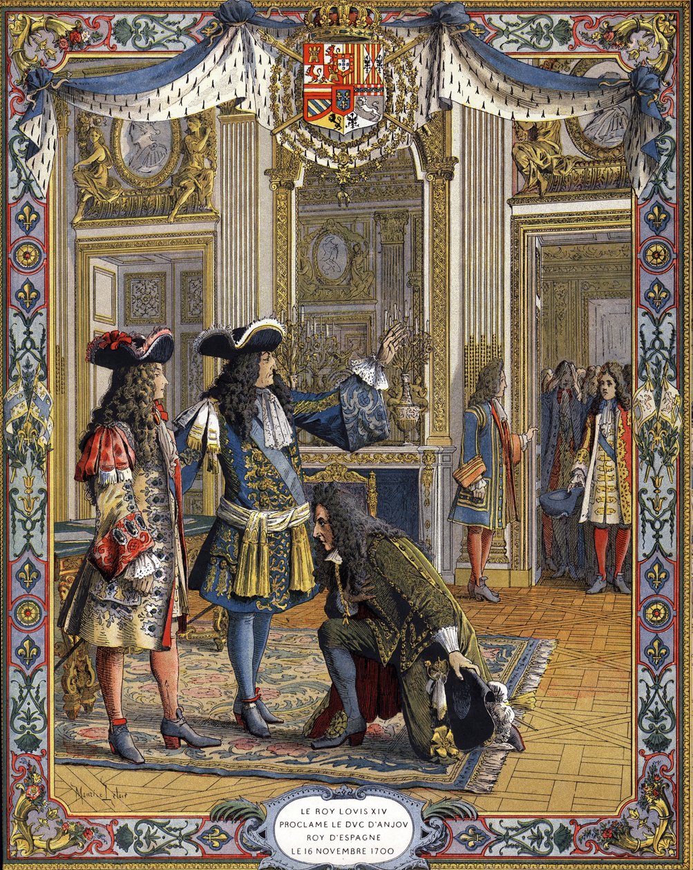 Louis XIV (Güneş Kralı veya Büyük Louis by Maurice Leloir