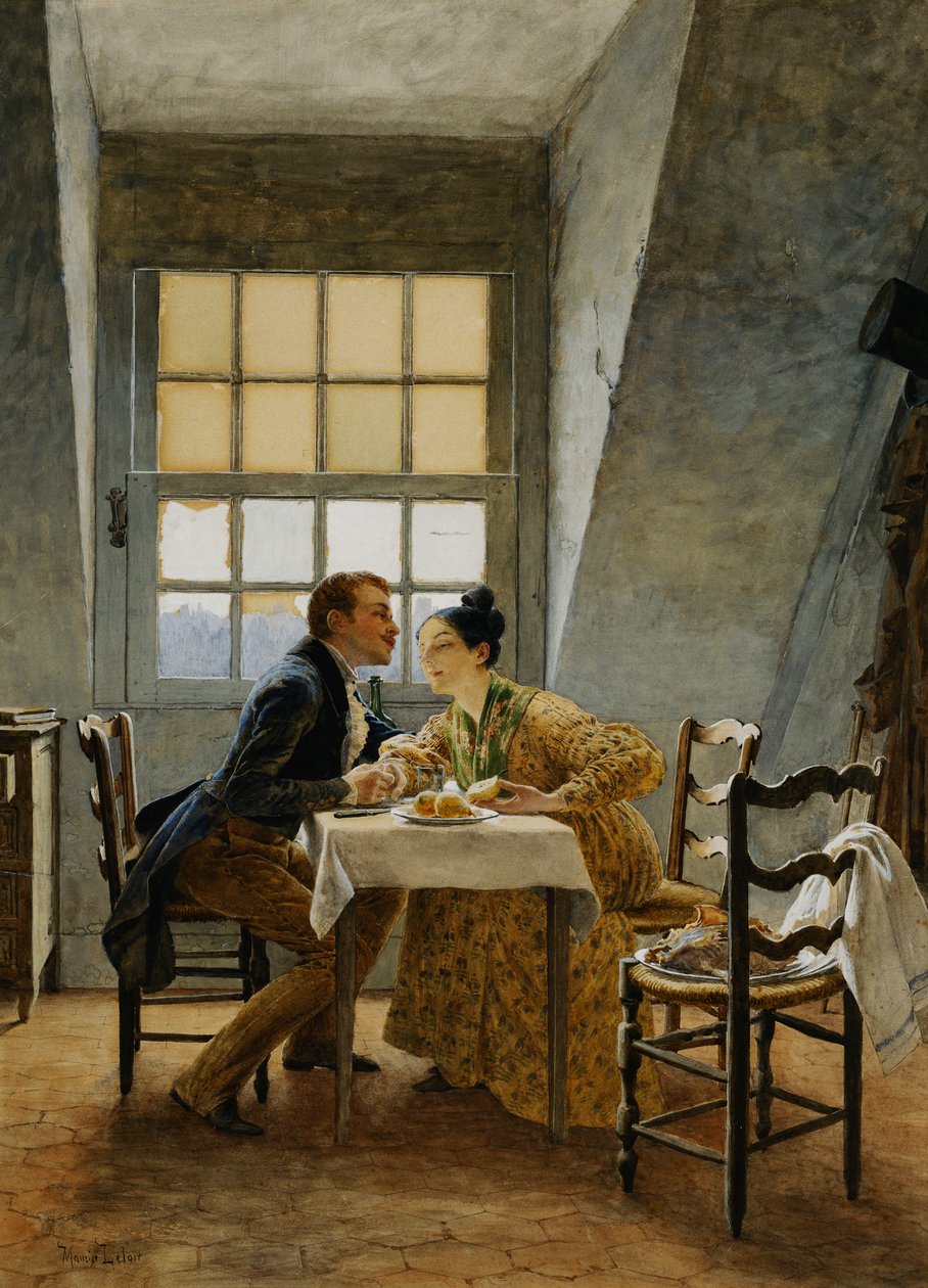 Yüz yüze by Maurice Leloir