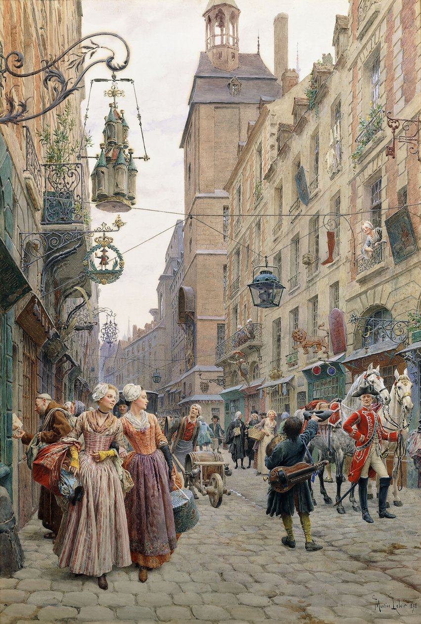 Meşgul Sokak by Maurice Leloir