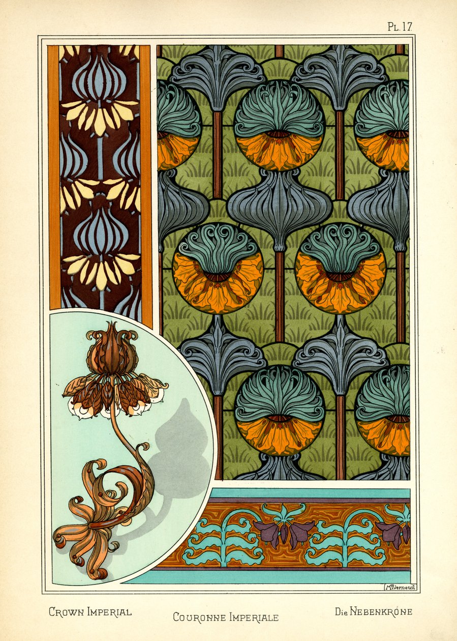 The Crown Imperial (renkli taş) by Maurice Pillard Verneuil