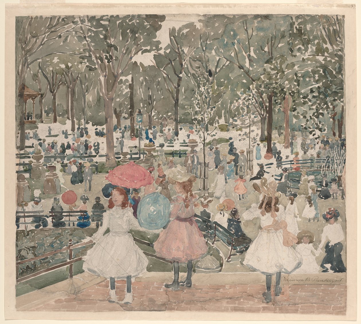 Alışveriş Merkezi, Central Park by Maurice Brazil Prendergast