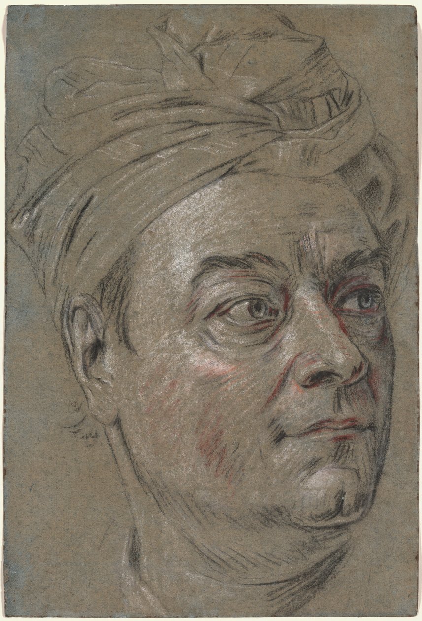 Jacques Dumont, Le Romain, c. 1742. by Maurice Quentin de La Tour