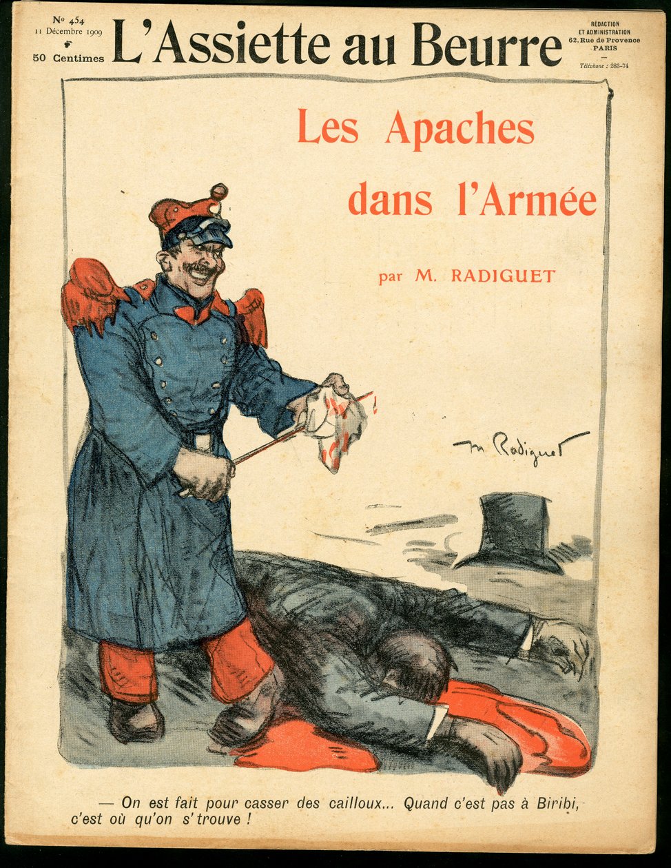 “L’Assiette au Beurre” kapağı, 454, Renklerde Hiciv by Maurice Radiguet