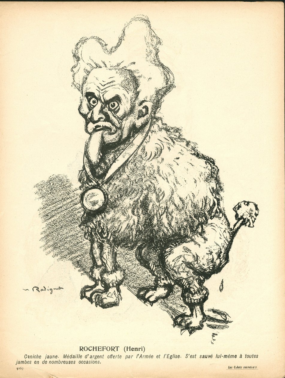 Tereyağı Tabağı, 191, satirik renkli by Maurice Radiguet