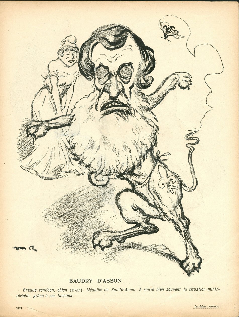 Tereyağı Tabağı, 191, satirik renkli by Maurice Radiguet