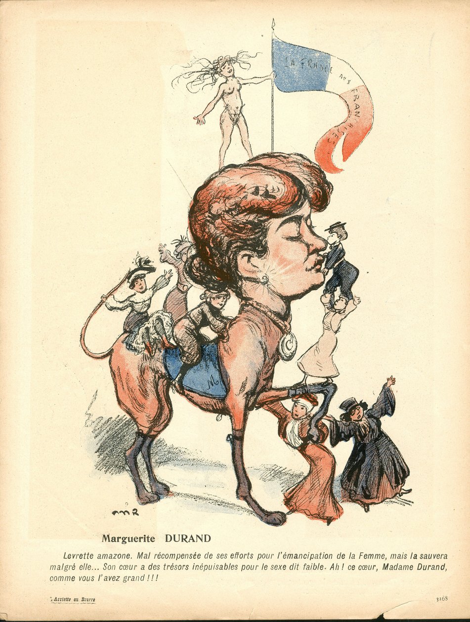 Tereyağı Tabağı, 191, satirik renkli by Maurice Radiguet