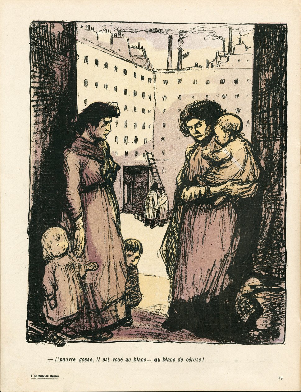 Tereyağı Tabağı, 210 numara, Satirik renkli by Maurice Radiguet