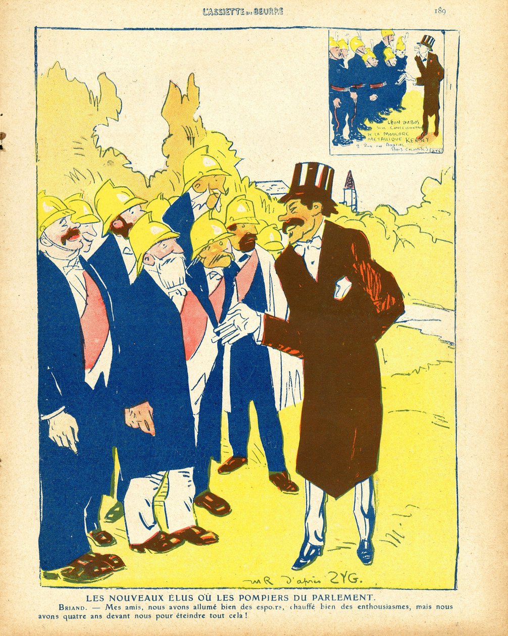 Tereyağı Tabağı, 480 numara, Renklerde Hiciv by Maurice Radiguet