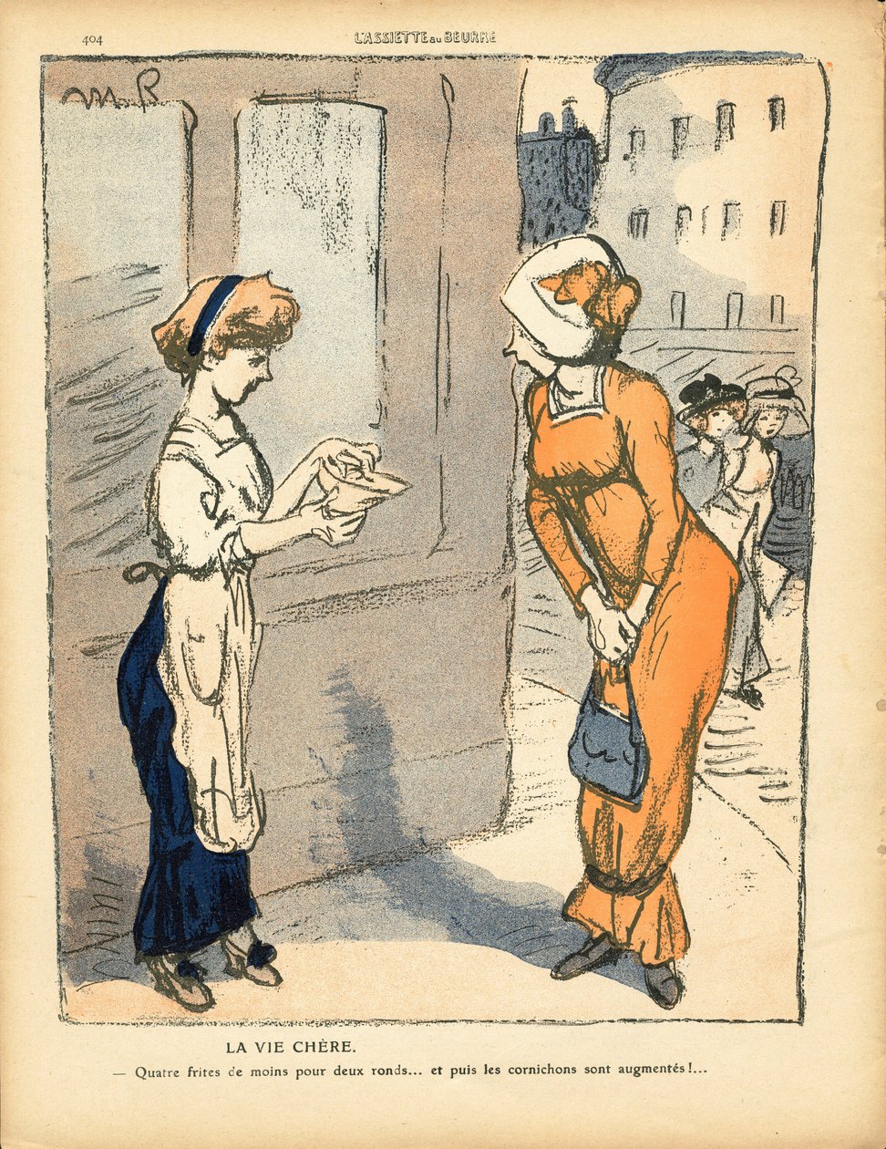 Tereyağı Tabağı, 494 numara, Hiciv renginde by Maurice Radiguet