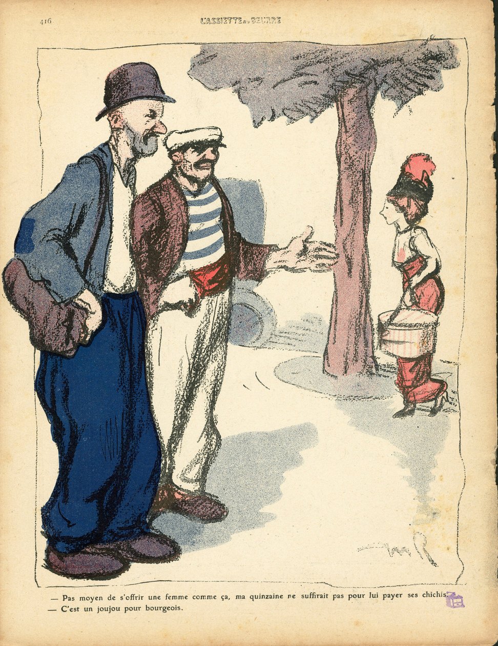 Tereyağı Tabağı, 494 numara, Hiciv renginde by Maurice Radiguet