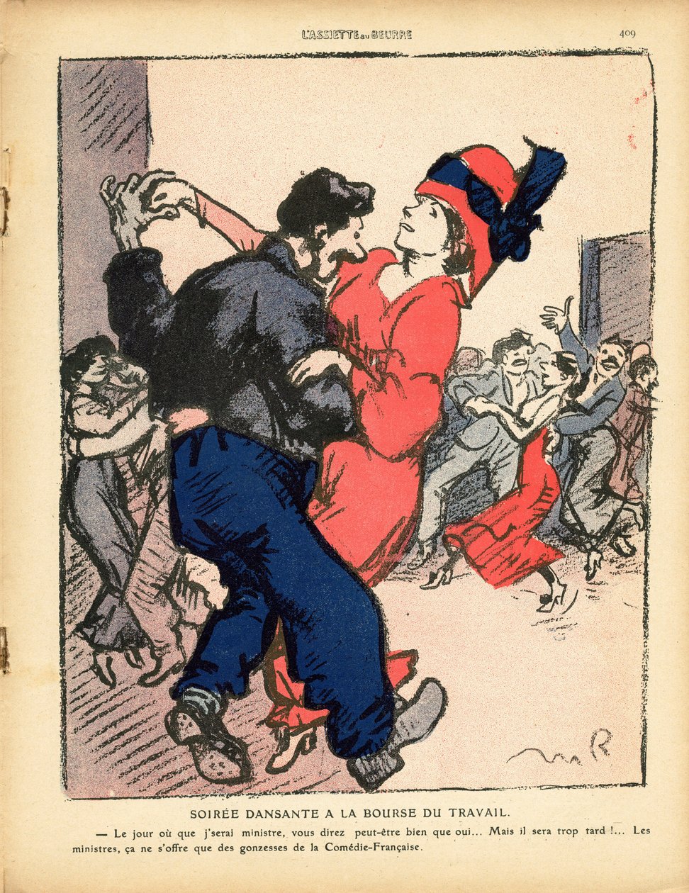 Tereyağı Tabağı, 494 numara, Hiciv renginde by Maurice Radiguet