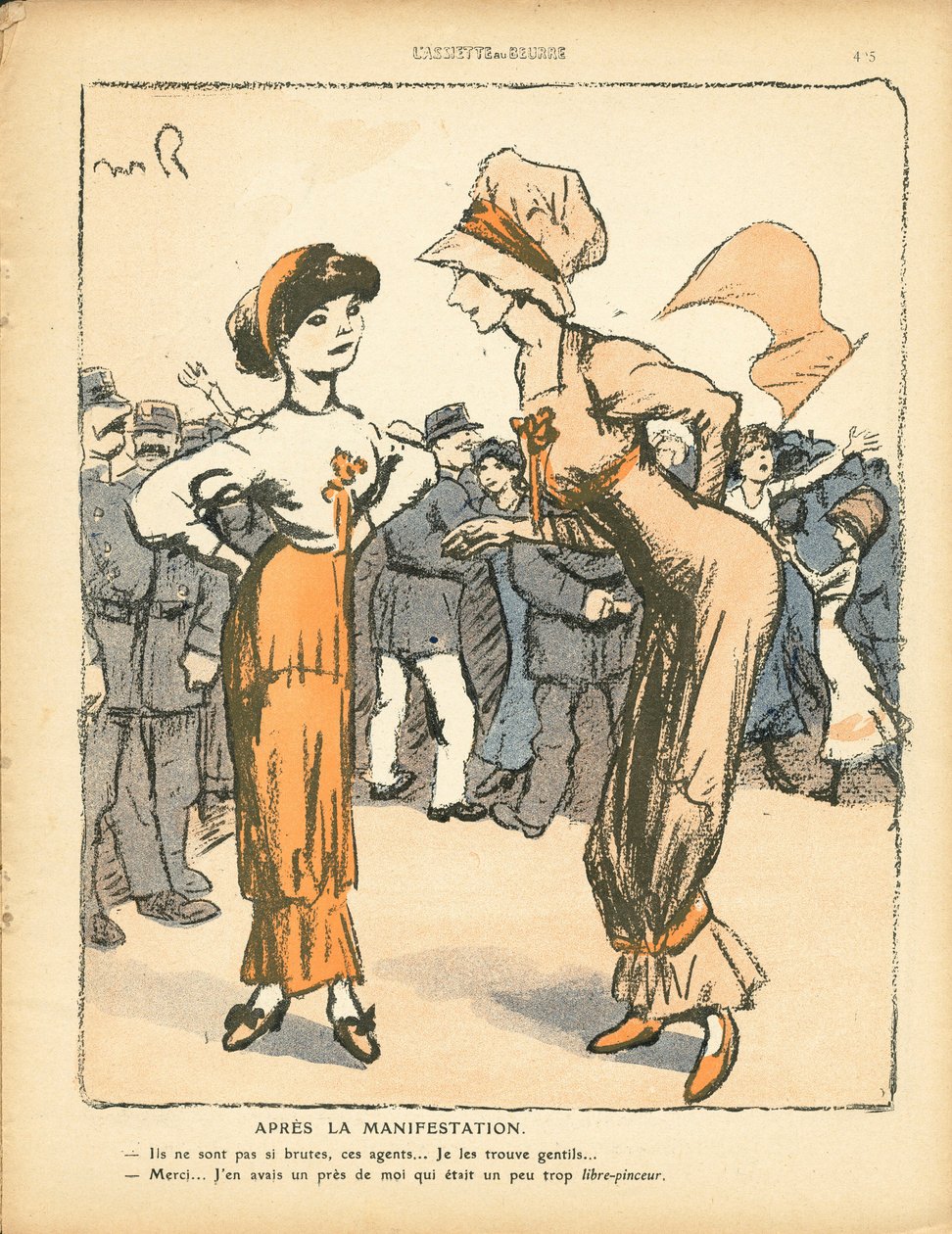 Tereyağı Tabağı, 494 numara, Hiciv renginde by Maurice Radiguet