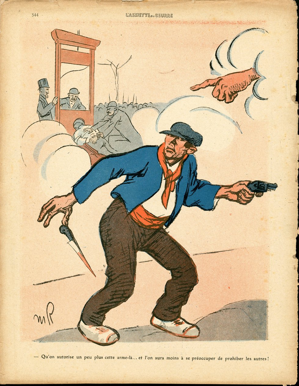 Tereyağı Tabağı, 502 Numaralı, Satirik Renklerde by Maurice Radiguet