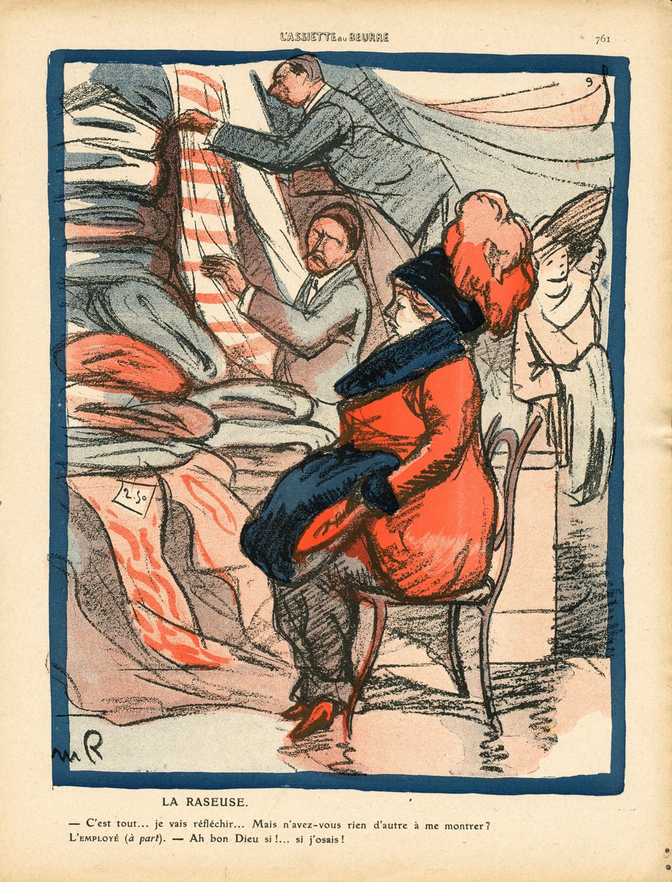 Tereyağı Tabağı, 516 numara, Hiciv renginde by Maurice Radiguet