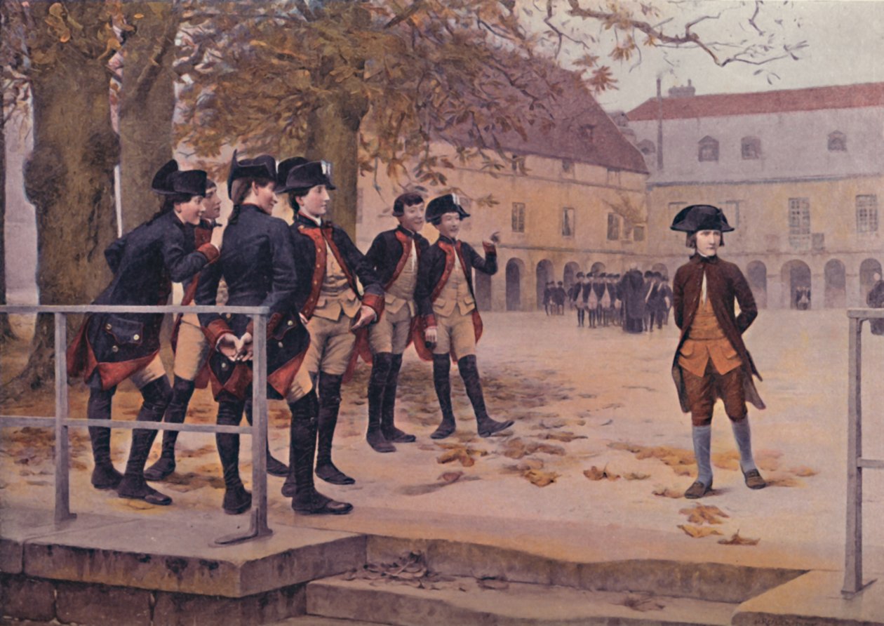 Bonaparte, Yeni, Brienne Okulunda, 1779-1784, 1896 by Maurice Realier Dumas