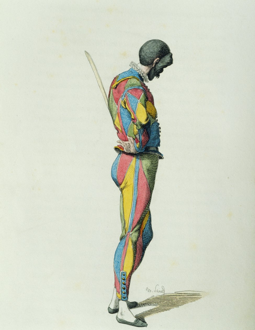 Harlequin, 1858