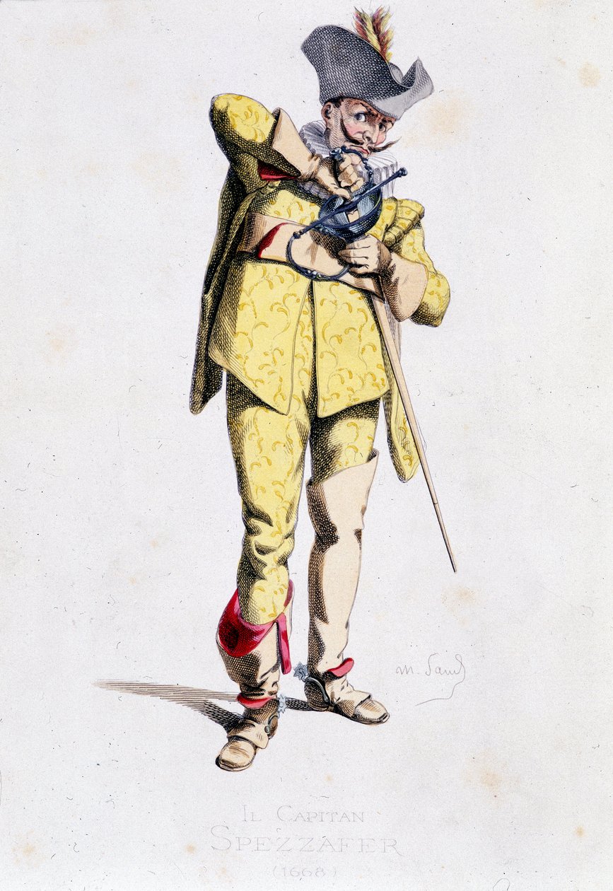 O Kaptan Spezzafer (Kaptan Fracasse) by Maurice Sand