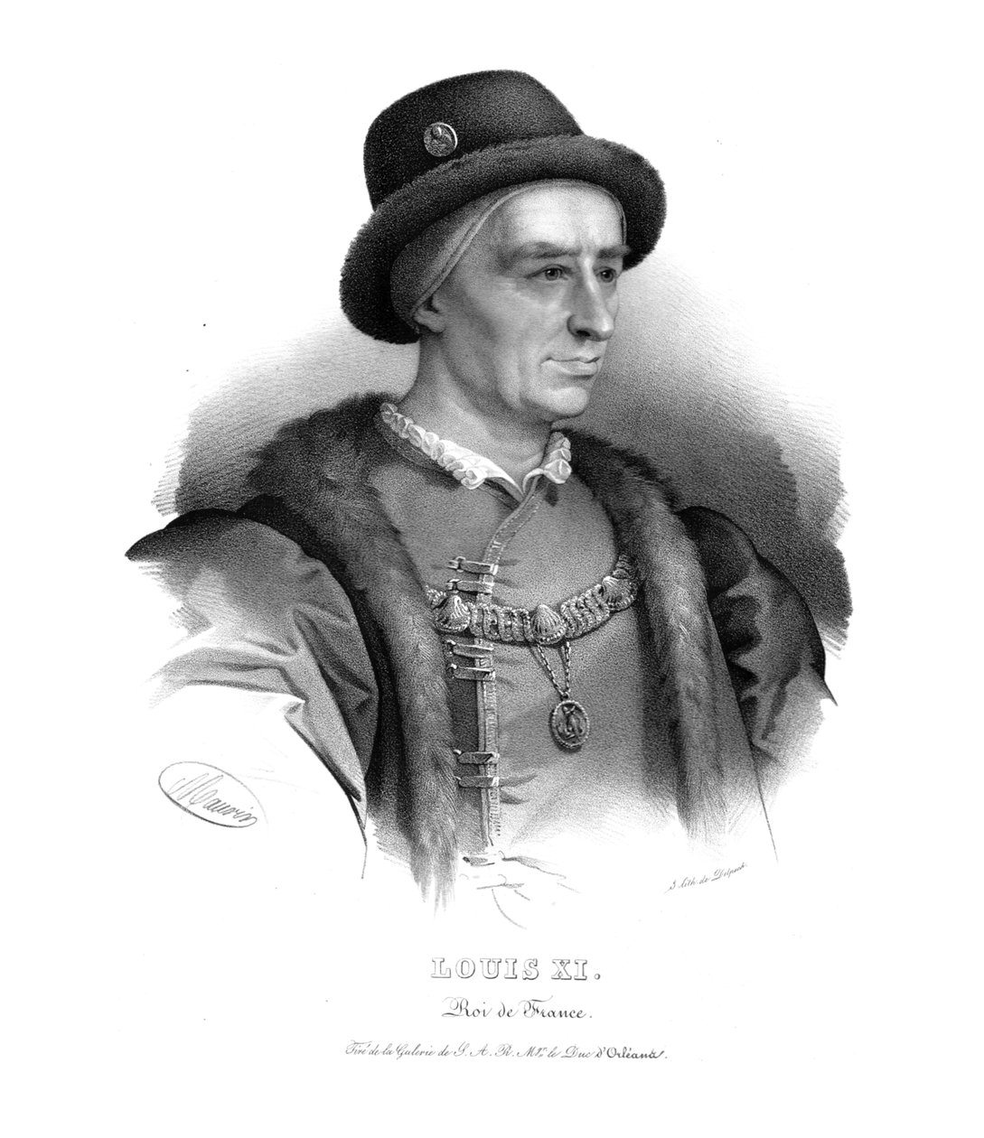 Fransa Kralı XI. Louis, c1820